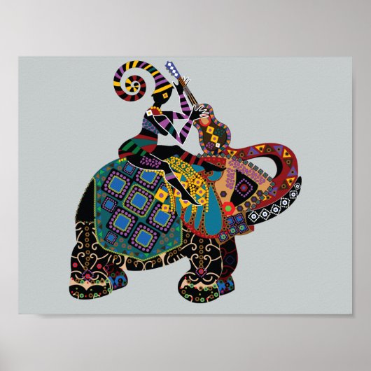 Muzikant Poster (Voorkant)