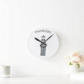 muzikant ronde klok (Huis)