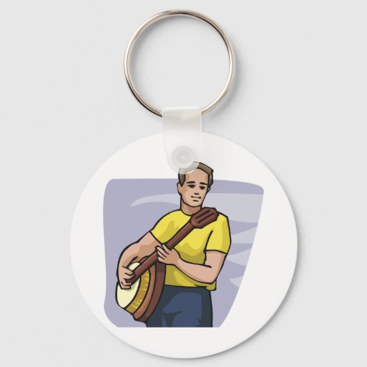 Muzikant-Sleutelhanger Sleutelhanger (Voorkant)