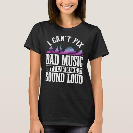 Muzikant Song Ma T-shirt (Voorkant)