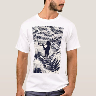 Muzikant spelen trompet T-shirt - Jazz Band T-shir