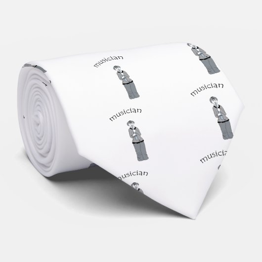 muzikant stropdas (Opgerold)