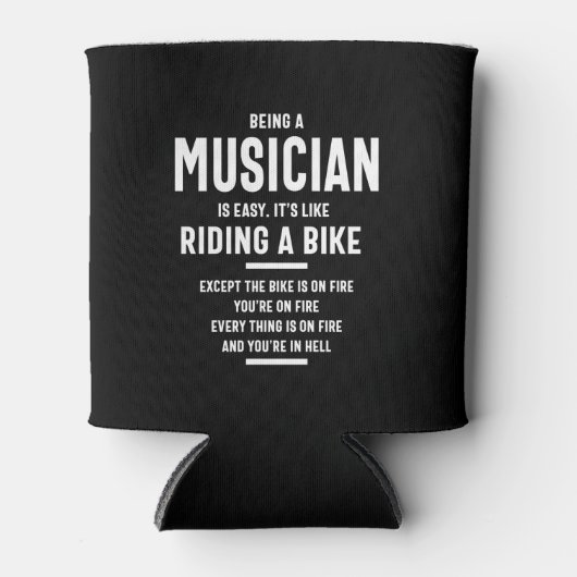 Muzikant Titel Titel Blikjeskoeler (Voorkant)