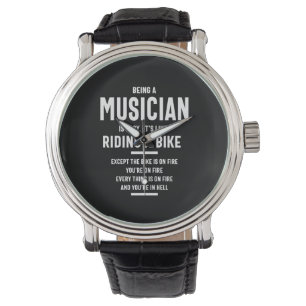Muzikant Titel Titel Horloge