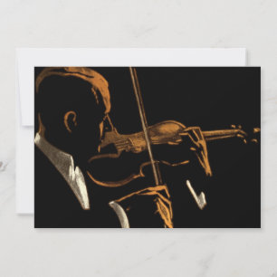 muzikant, violinist die gewelddadige muziek speel