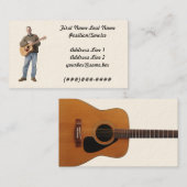 Muzikant Visitekaartje (Voorkant / Achterkant)
