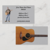 Muzikant Visitekaartje (Voorkant / Achterkant)