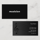 Muzikant Visitekaartje (Voorkant / Achterkant)