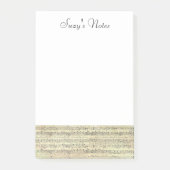 Muzikant voor blad Music Note (Voorkant)