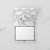 Muzikant voor muziek bedankkaart (Binnen)