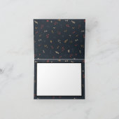 Muzikant voor muziek bedankkaart (Binnen)