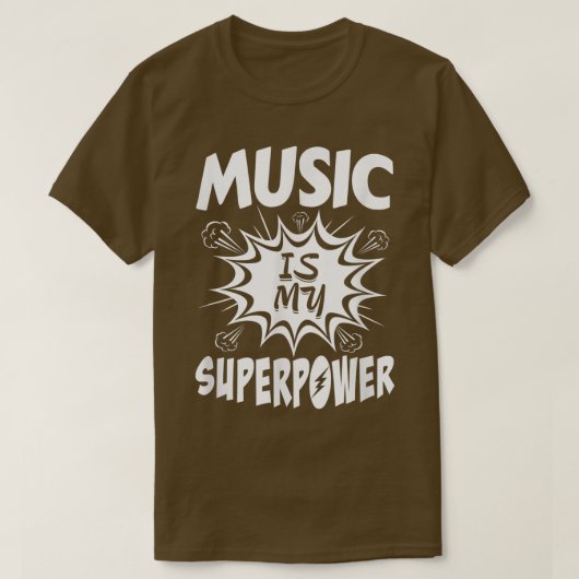 Muzikant voor muzikant t-shirt (Design voorkant)
