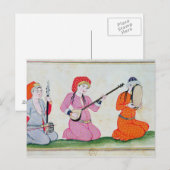 Muzikanten: Costumes de la Cour et de la Briefkaart (Voorkant / Achterkant)