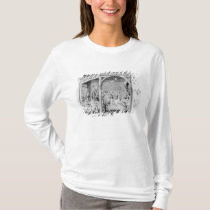 Muzikanten die een banket vermaken t-shirt