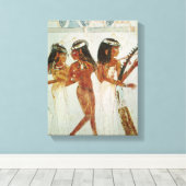 Muzikanten en dansers canvas afdruk (Insitu (Houten vloer))