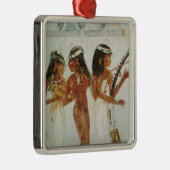 Muzikanten en dansers metalen ornament (Rechts)