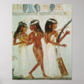 Muzikanten en dansers poster (Voorkant)