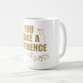 Muzikanten en zangers maken het verschil koffiemok (Voorkant rechts)