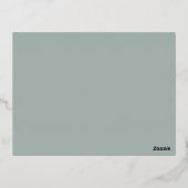 Muzikanten - Folie Briefkaarten (Achterkant)