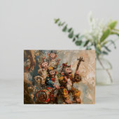 Muzikanten - Folie Briefkaarten (Staand Voorkant)