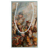 Muzikanten - Geschenktas Klein Cadeauzakje (Achterkant)