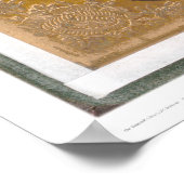 Muzikanten met hun instrumenten (40473) poster (Hoek)