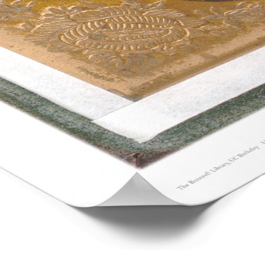 Muzikanten met hun instrumenten (40473) poster (Hoek)