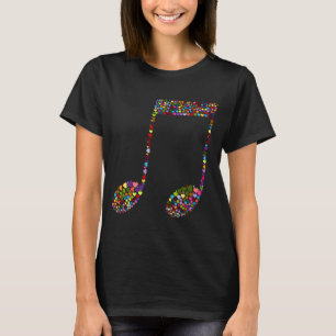 Muzikanten Musicians Muzieknotitie voor het leven T-shirt