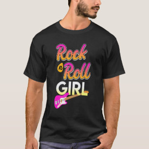Muzikanten Rock And Roll Meisje Vrouwen Zeggen Mus T-shirt