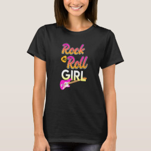 Muzikanten Rock and Roll Meisje Vrouwen Zeggen Mus T-shirt