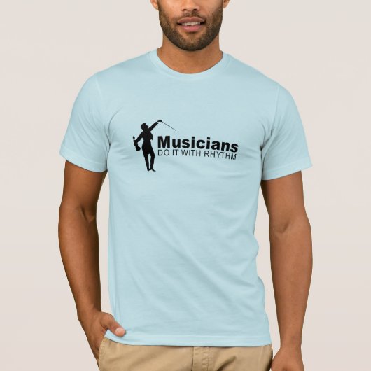 Muzikanten T-shirt (Voorkant)