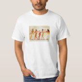 Muzikanten uit het Egyptische Vrouw Dynasty 18 139 T-shirt (Voorkant)