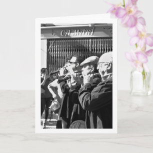 Muzikanten uit Lliria, Spaans Portret Kaart