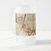 Muzikanten van de Mok van de Oude Egyptische gesch (Voorkant links)