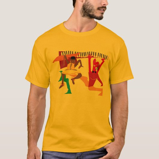 Muzikanten van Picasso T-shirt (Voorkant)