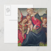 Muzikanten voor maagd en kind en engel briefkaart (Voorkant / Achterkant)