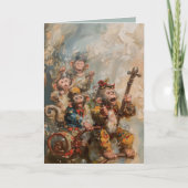 Muzikanten - Vouwgroetkaart Kaart (Voorkant)