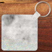 Muzikanten, zangers, pianist Butterfly Sleutelhanger (Achterkant)