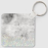 Muzikanten, zangers, pianist Butterfly Sleutelhanger (Achterkant)