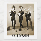 Muzikantenfeest Wijn Etiket (Enkel label)