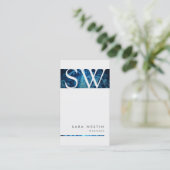 Muzikantenvaardigheden Muzieknoten Streep Bold Mon Visitekaartje (Staand voorkant)