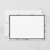 Muzikartfoto Muzikant Bedankkaart (Achterkant)