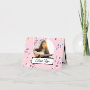 Muzikartfoto Muzikant Bedankkaart