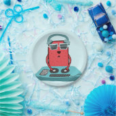 Muzikartkunstkunst Muzikant Papieren Bordje (Feest)