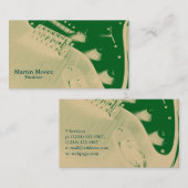 Muzikartpromo-stijl Visitekaartje (Voorkant / Achterkant)