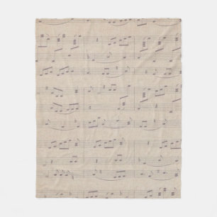 Muzikmuzikale muzikanten voor  vel fleece deken