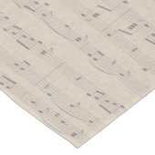 Muzikmuzikale muzikanten voor  vel korte tafelloper (Hoek)