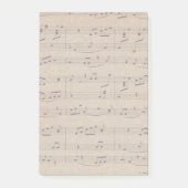 Muzikmuzikale muzikanten voor  vel post-it® notes (Voorkant)