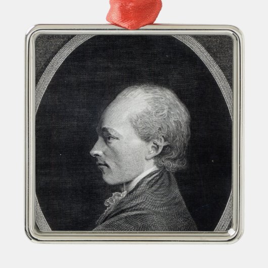 Muzio Clementi, 1803 Metalen Ornament (Voorkant)