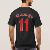Muzungu 11 Jersey T-shirt (Achterkant)